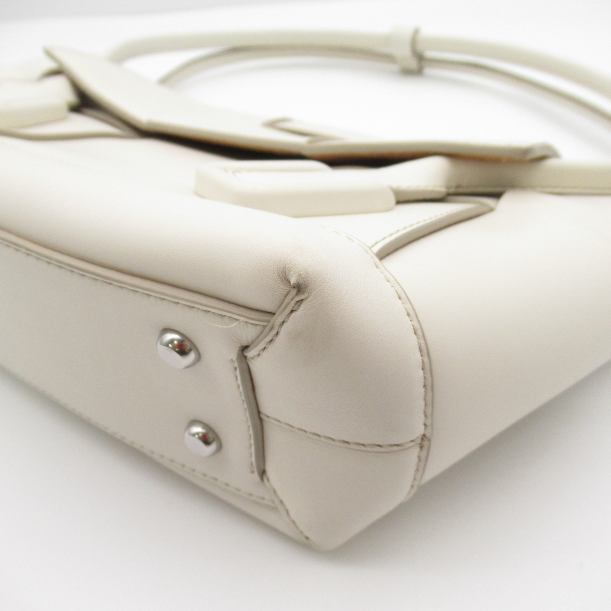 BOTTEGA VENETA Arco Tote Bag White leather