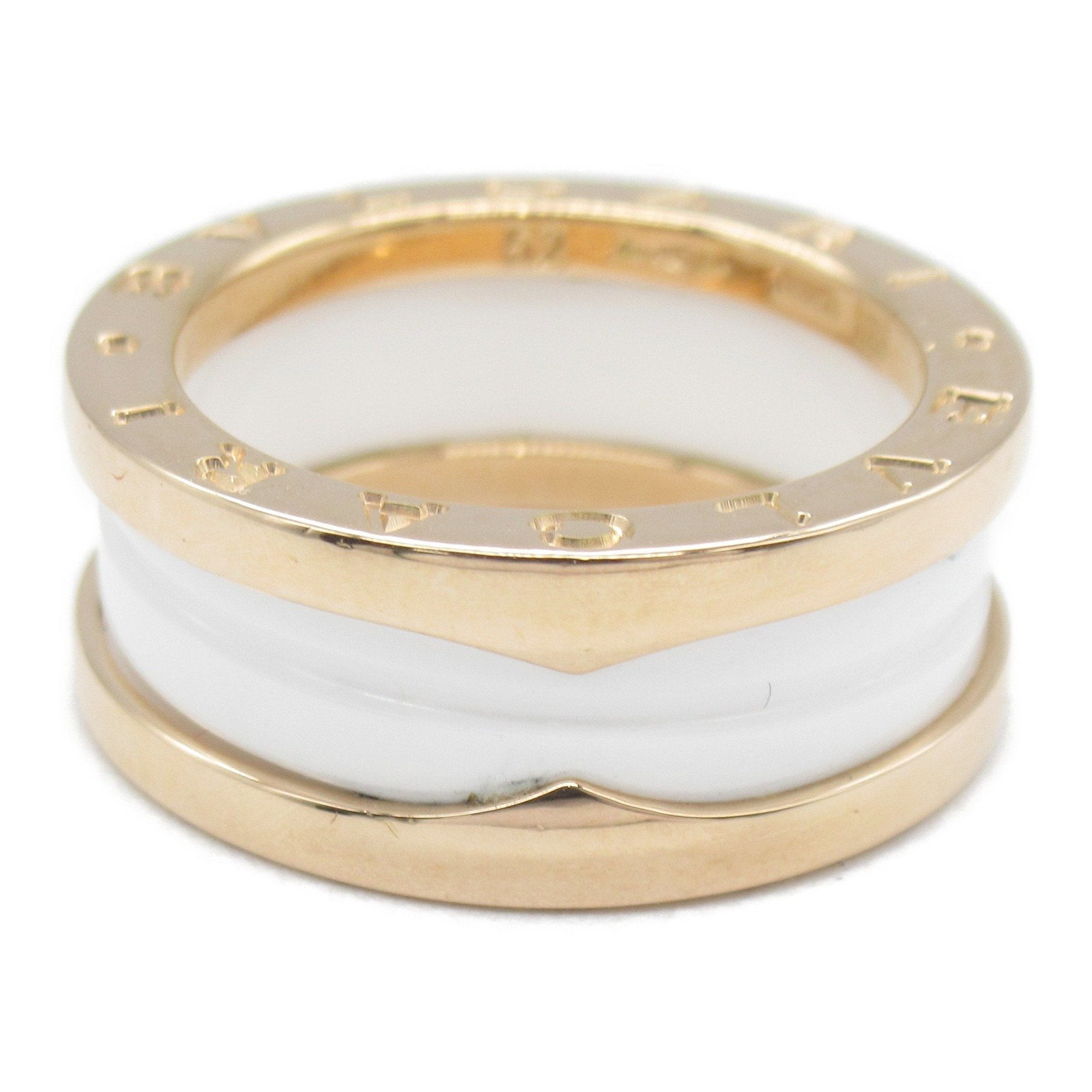 BVLGARI B-zero1 B-zero one ring Ring White  K18PG(Rose Gold) White