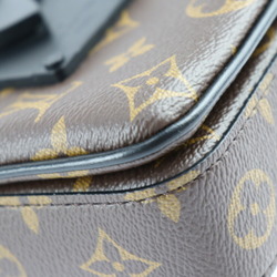 LOUIS VUITTON S Rock Vertical Wearable Wallet Shoulder Bag M81522 Monogram Macassar Leather Brown Black Pochette Vuitton
