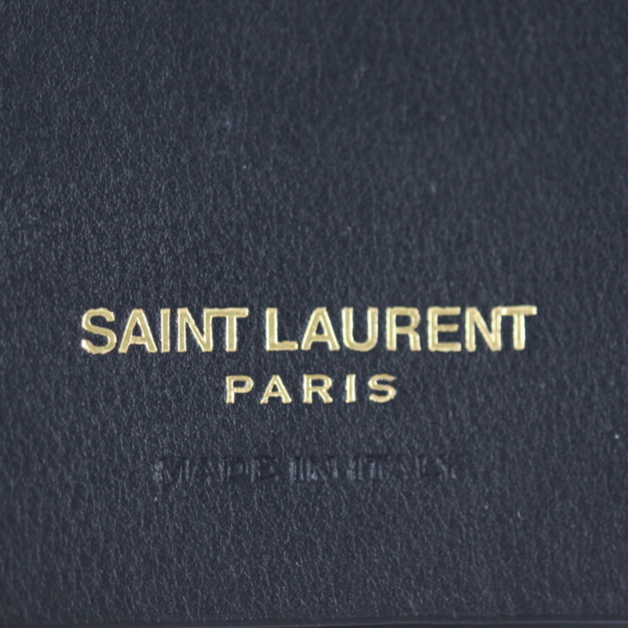 Yves Saint Laurent SAINT LAURENT PARIS Saint Laurent Paris 6-Key Case 438963 Leather Black