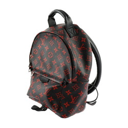 LOUIS VUITTON Louis Vuitton Palm Springs PM Backpack Rucksack/Daypack M41458 Monogram Canvas Anfleur Rouge Black x Red