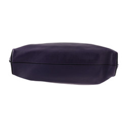 LOEWE Flamenco Hobo Small Handbag 334.30.L44 Leather Purple Shoulder Bag Tote