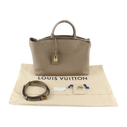 LOUIS VUITTON Louis Vuitton Grand Palais MM Handbag M45833 Monogram Empreinte Tourterelle Shoulder Bag