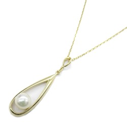 MIKIMOTO Akoya pearl 6.5mm Necklace Necklace White  K18 (Yellow Gold) Pearl White