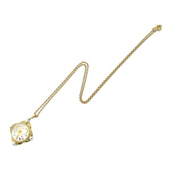 MIKIMOTO Pikuwe Pearl Necklace Necklace White  K18 (Yellow Gold) Pearl White