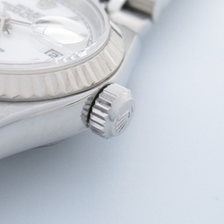 ROLEX Datejust F Wrist Watch 79174 Mechanical Automatic White RO K18WG(WhiteGold) Stainless Steel 79174