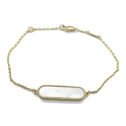Van Cleef & Arpels Sweet Alhambra Mother of Pearl Bracelet White K18 (Yellow Gold) Mother of pearl