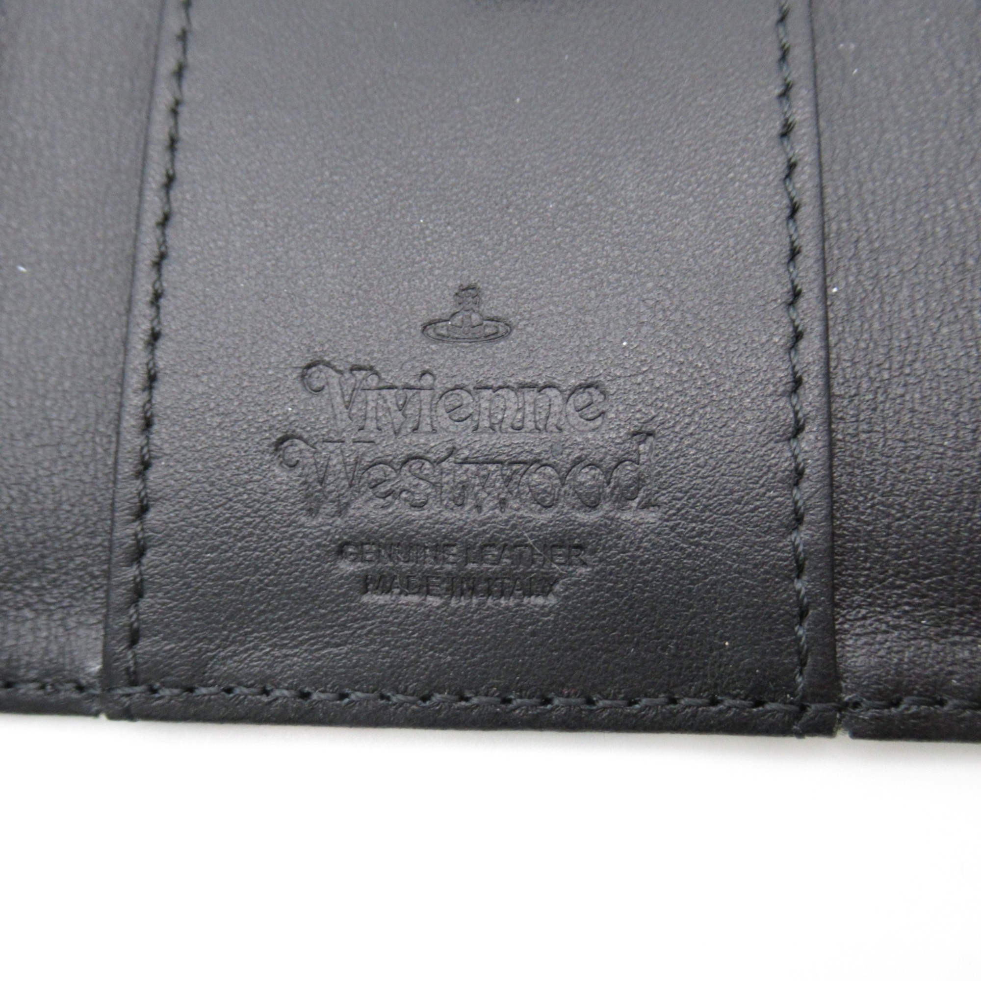 Vivienne Westwood 4 hooks key holder White madras check Safiano leather Saffiano print 51020001UL0057O101