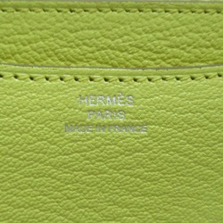HERMES Constance Mini Limoncello Shoulder Bag Yellow Limoncello Shave leather