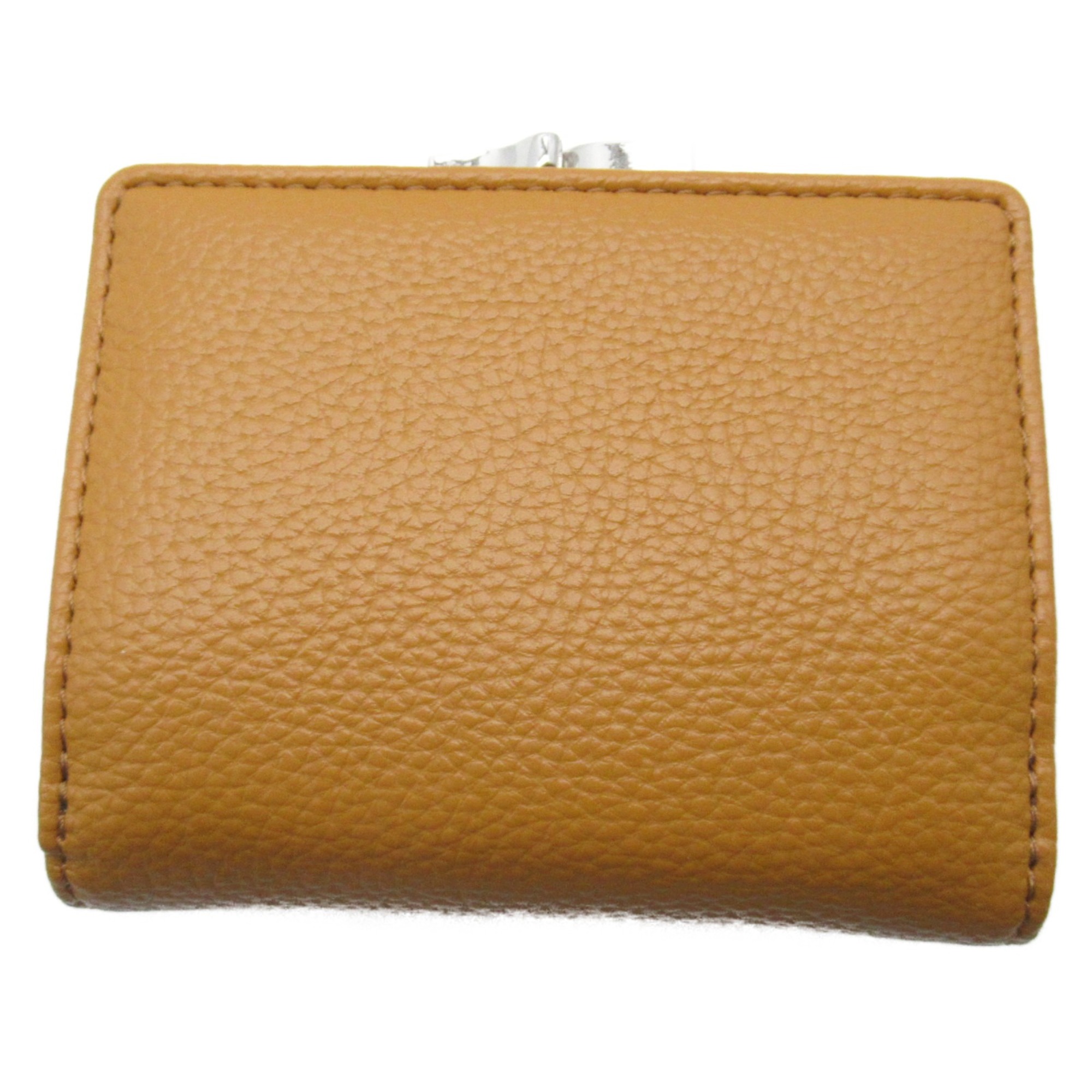 Vivienne Westwood Purse Wallet Yellow leather Grain leather 51010018S000DE401