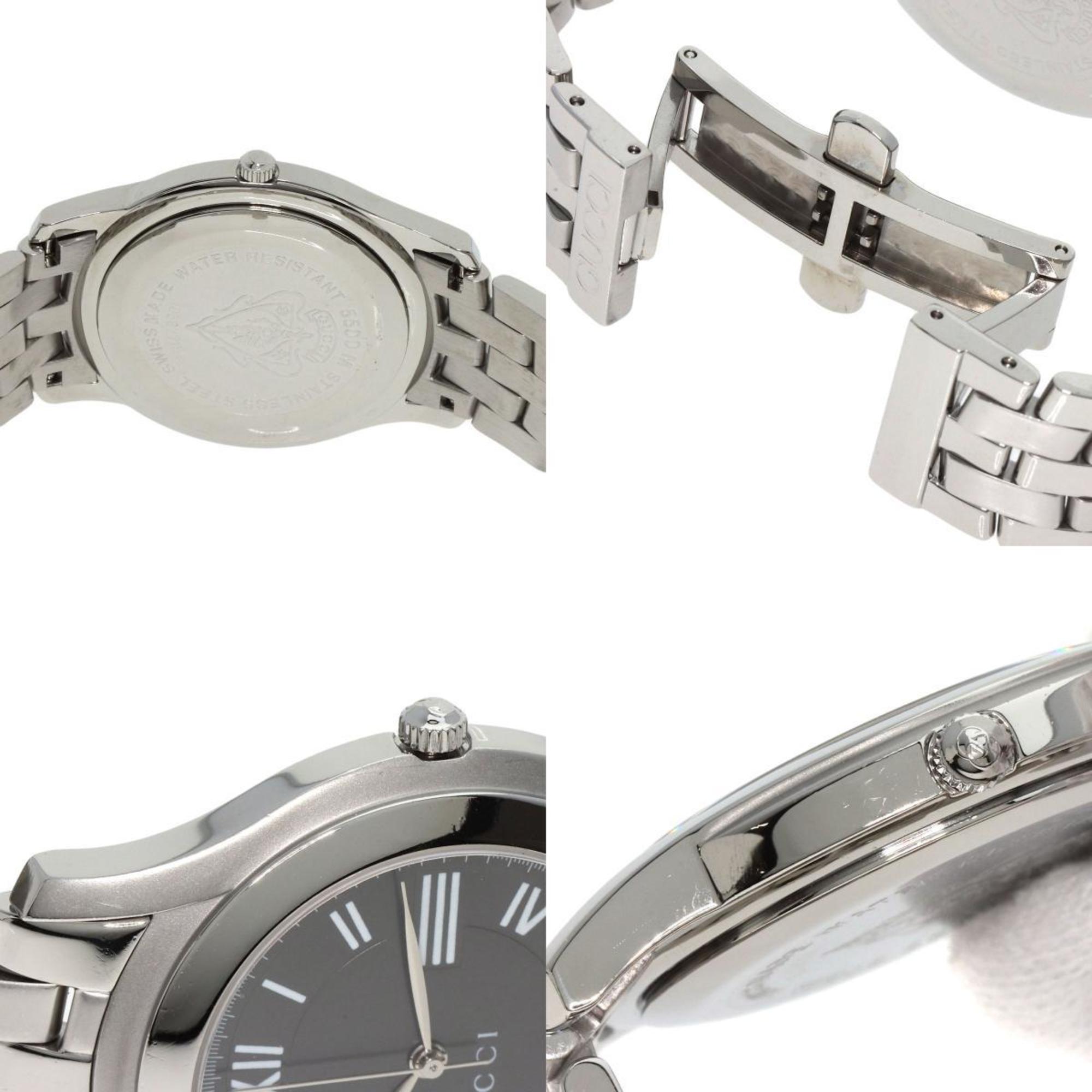 Gucci 5500M Watch Stainless Steel SS Men's GUCCI