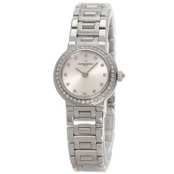 Vacheron Constantin 10570 170G Sovereign 12P Bezel Diamond Manufacturer Complete Wristwatch K18 White Gold K18WG Ladies VACHERON CONSTANTIN