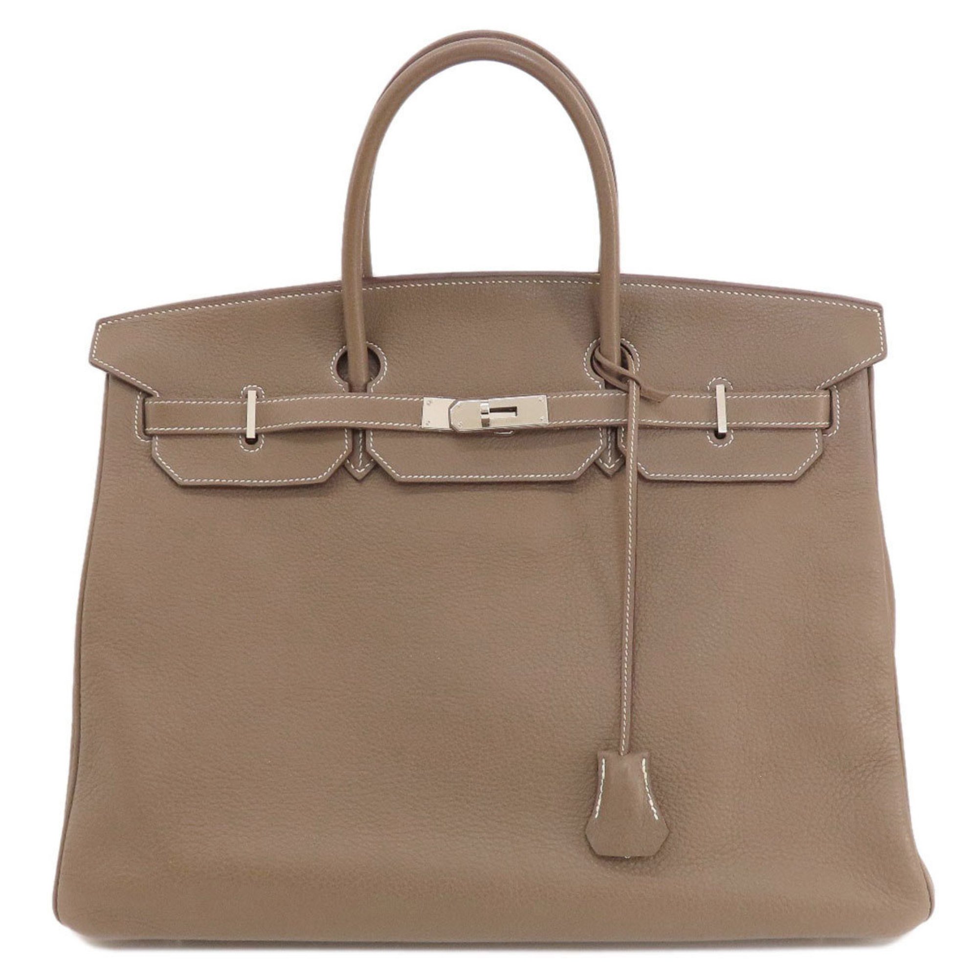 Hermes Birkin 40 Etoupe Handbag Togo Women's HERMES