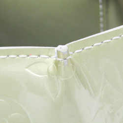 Louis Vuitton Monogram Vernis Reade PM M91336 Women's Handbag Pearl