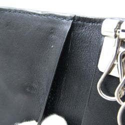 Gucci MicroGuccissima 150402 Women,Men Leather Key Case Black