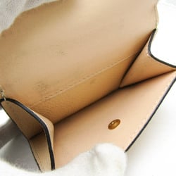 Chloé Darryl CHC21UP117E04 Women's Leather Wallet (tri-fold) Light Beige