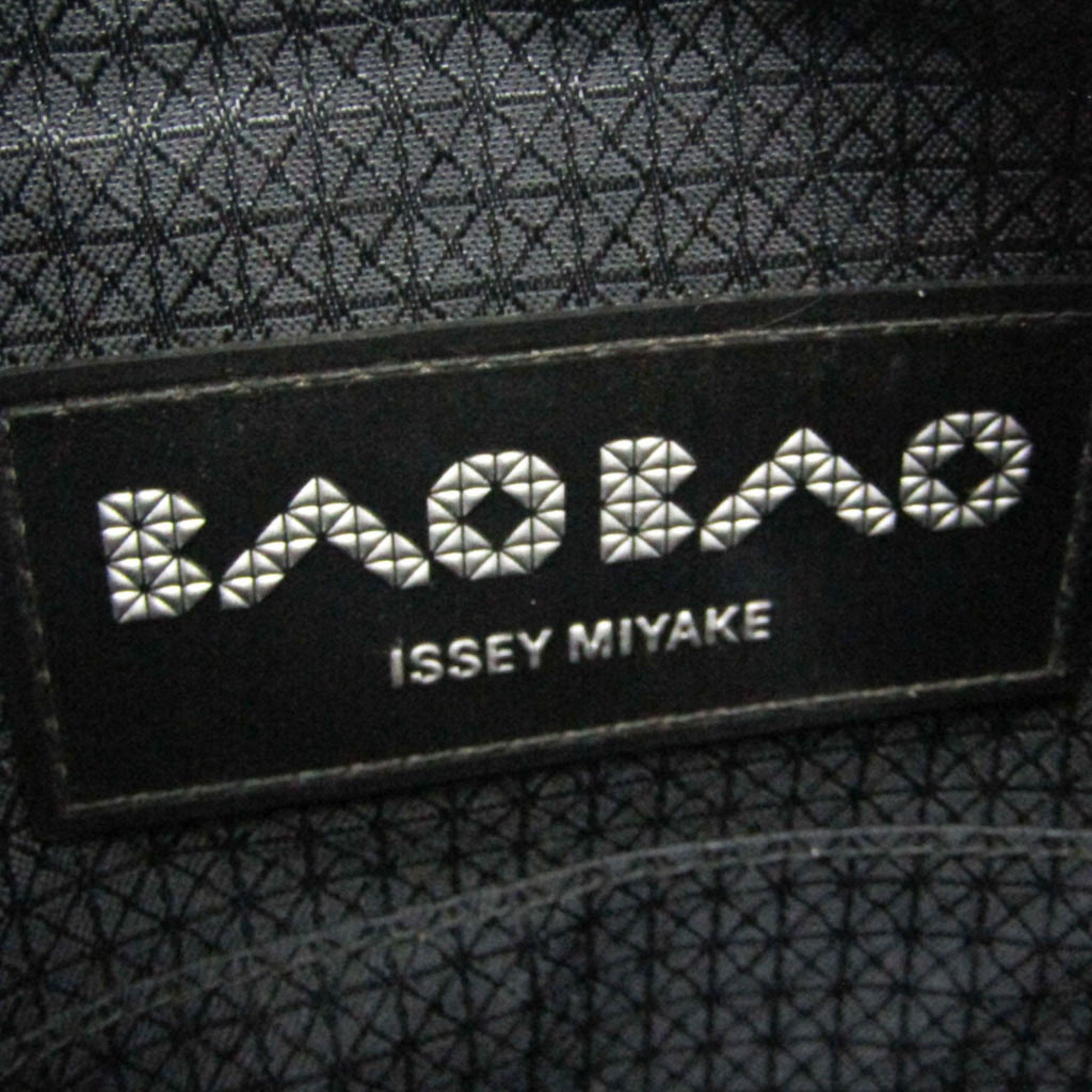 Bao Bao Issey Miyake PRISM BB81-AG547 Women's Polyvinyl Shoulder Bag,Tote Bag Black,Red Color