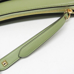Michael Kors DOVER 35R3G4DC5L Women's Leather Shoulder Bag Light Green