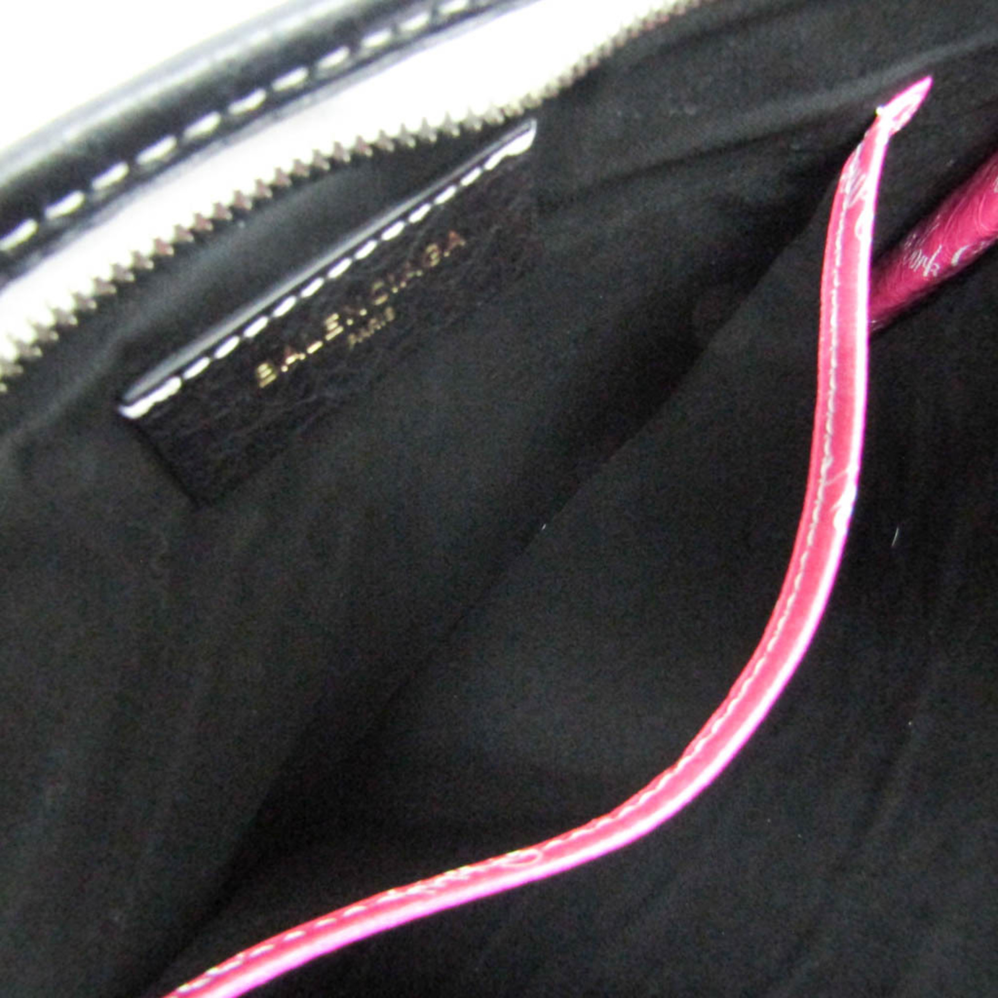 Valextra Leather Clutch Bag Black