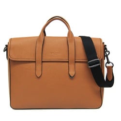 Coach Sullivan Portfolio C9875 Men's Leather Briefcase,Shoulder Bag Light Brown