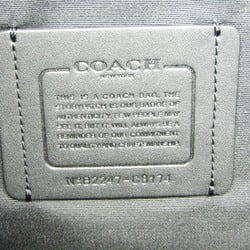 Coach Graham Structured C8174 Men's Leather Briefcase,Shoulder Bag Navy