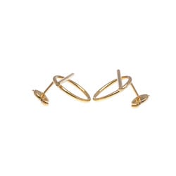 Hermes Echappee Earrings No Stone Rose Gold (18K) Stud Earrings Rose Gold