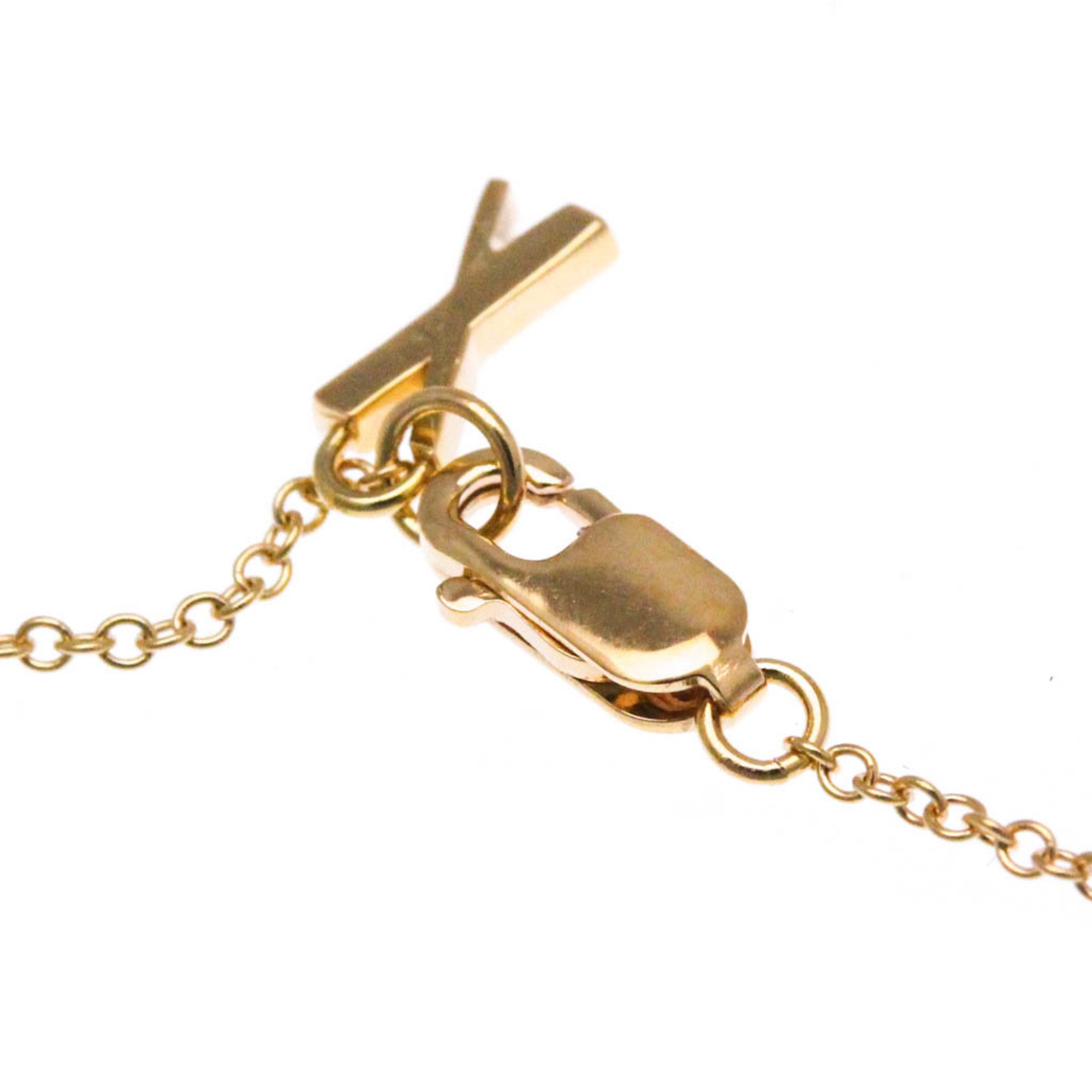 Tiffany Atlas X Closed Interlocking Pendant Pink Gold (18K) No Stone Men,Women Fashion Pendant Necklace (Pink Gold)