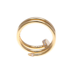 Cartier Juste Un Clou B4210850 Pink Gold (18K) Fashion Diamond Band Ring Pink Gold