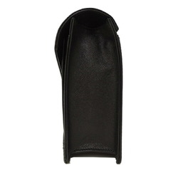 Burberry BURBERRY bag men's brand clutch second leather black