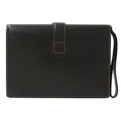 Dunhill Bag Men's Brand Clutch Second Leather Black
