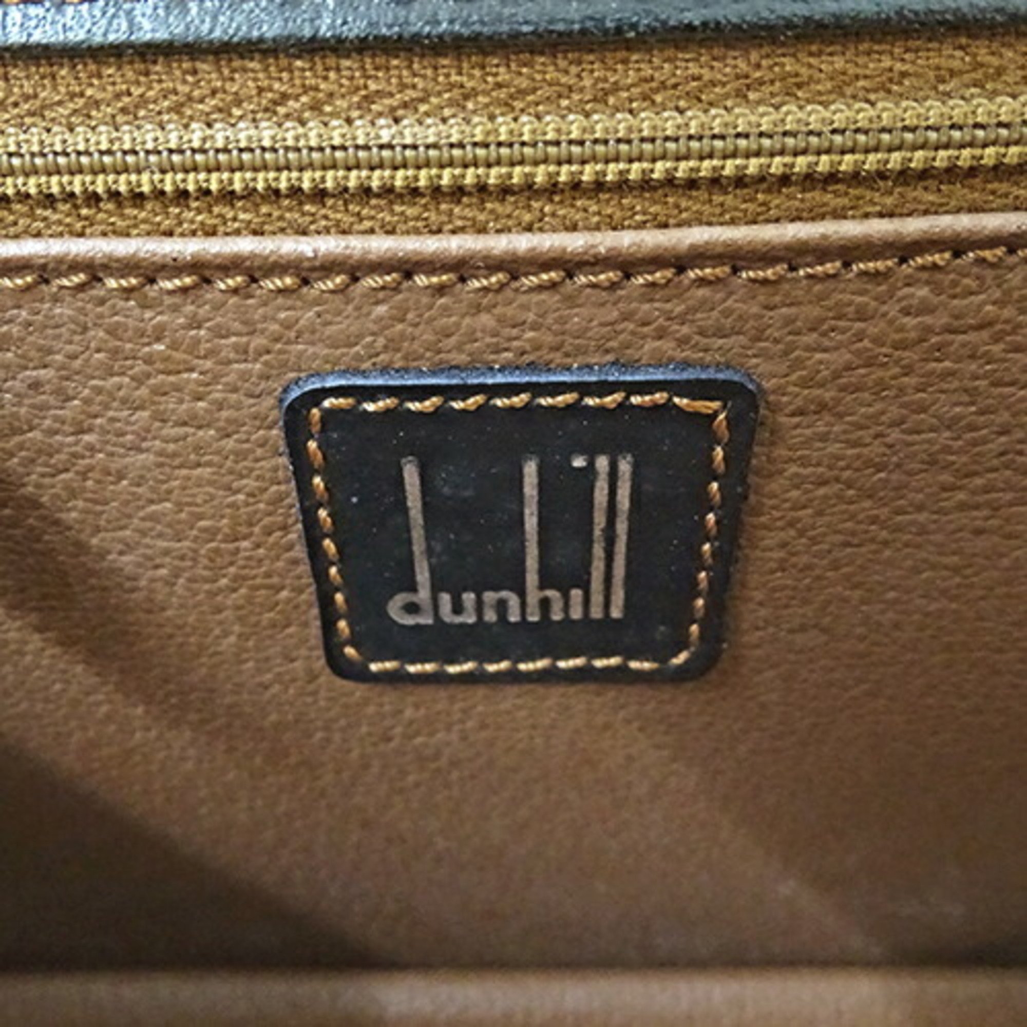 Dunhill Bag Men's Brand Clutch Second Leather Black