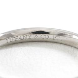 Tiffany Curved Band PT950 Ring Total Weight Approx. 3.0g Jewelry