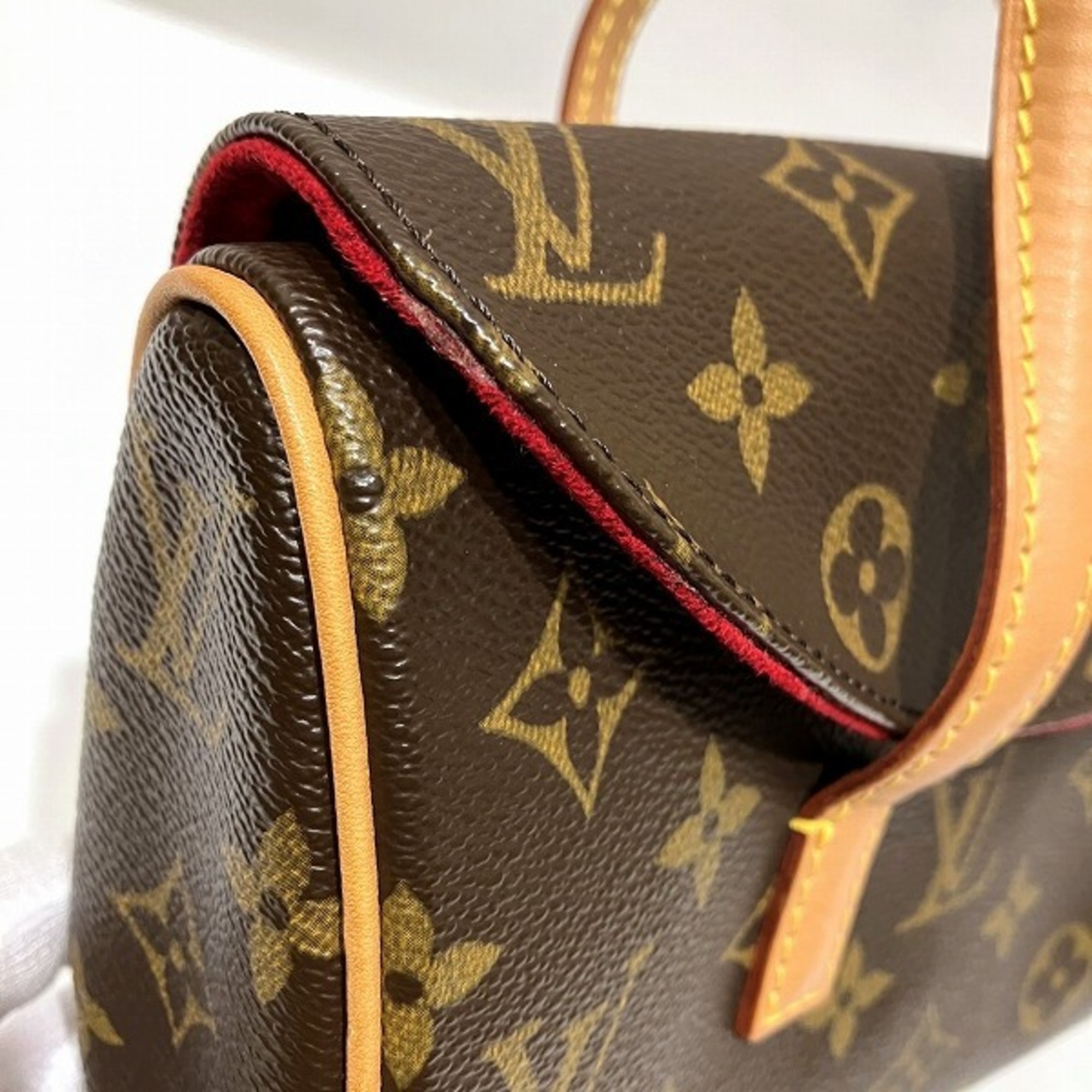 Louis Vuitton Monogram Sonatine M51902 Bag Handbag Ladies