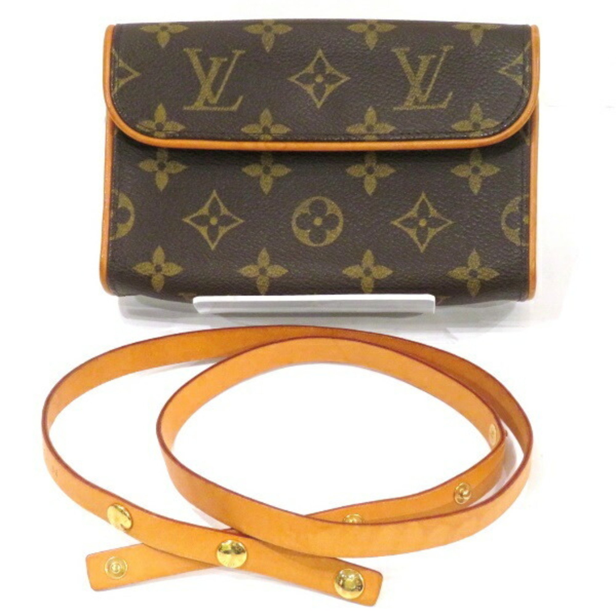 Louis Vuitton Monogram Florentine M51855 Bag Shoulder Pouch Ladies