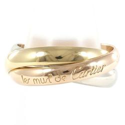 Cartier Trinity K18YGWGPG Ring Total Weight Approx. 7.6g Jewelry