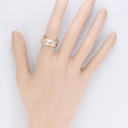 Cartier Trinity K18YGWGPG Ring Total Weight Approx. 7.3g Jewelry