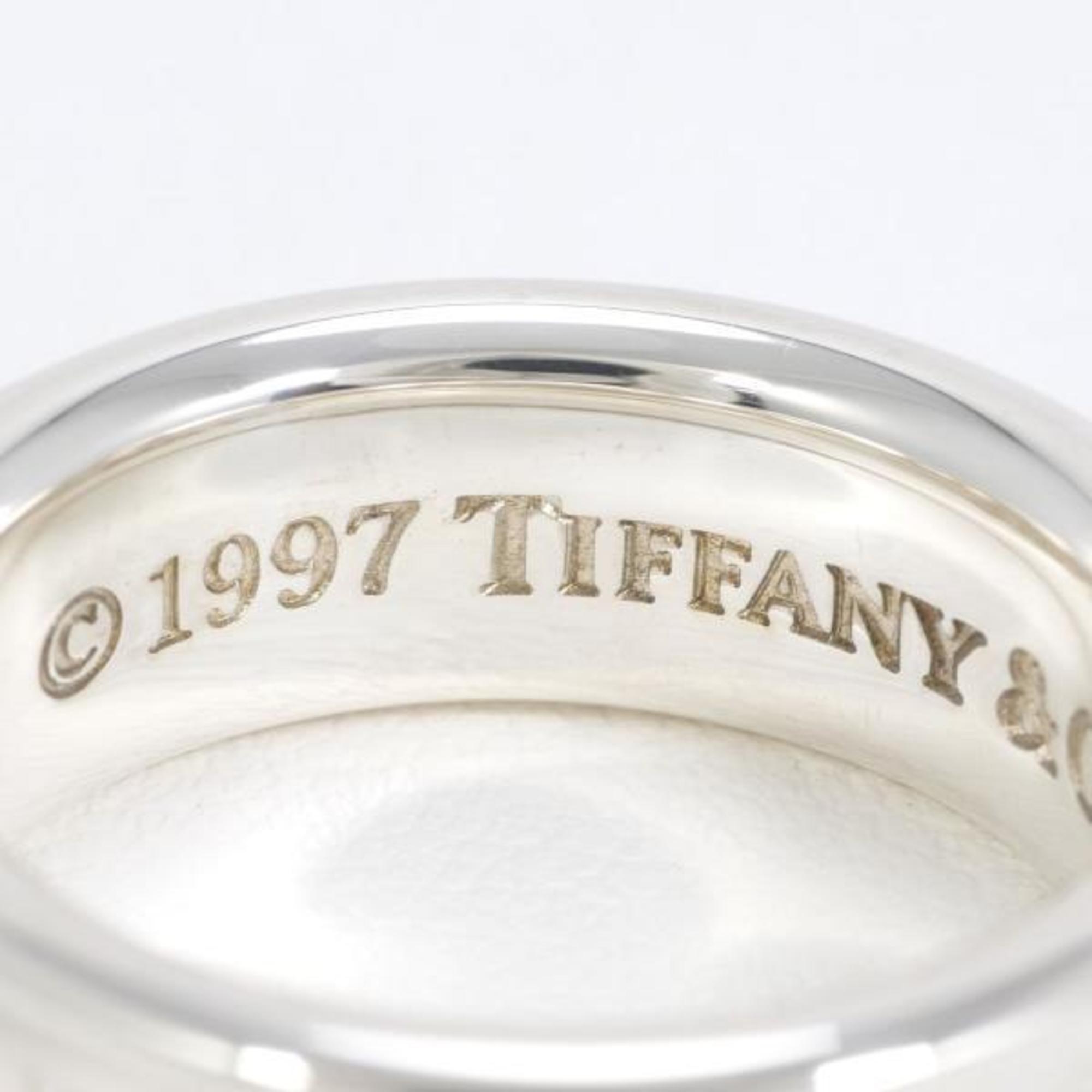 Tiffany 1837 Silver Ring Total Weight Approx. 7.7g Jewelry