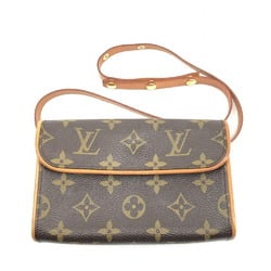 LOUIS VUITTON Pochette Twin M51854 Louis Vuitton Brown