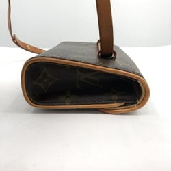 LOUIS VUITTON Pochette Twin M51854 Louis Vuitton Brown