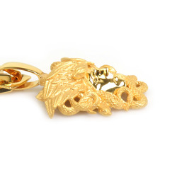 Versace VERSACE Necklace Medusa Metal Gold Unisex
