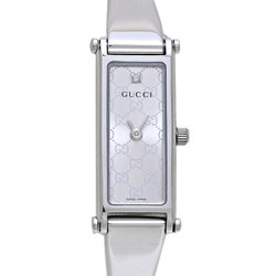 GUCCI Gucci Bangle Watch YA015563 1500L Stainless Steel Ladies 130090