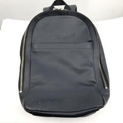 COACH leather backpack navy coach