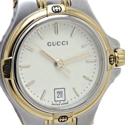 GUCCI 9045 Series 9040L Stainless Steel xGP (Gold Plated) Women's Watch 130093