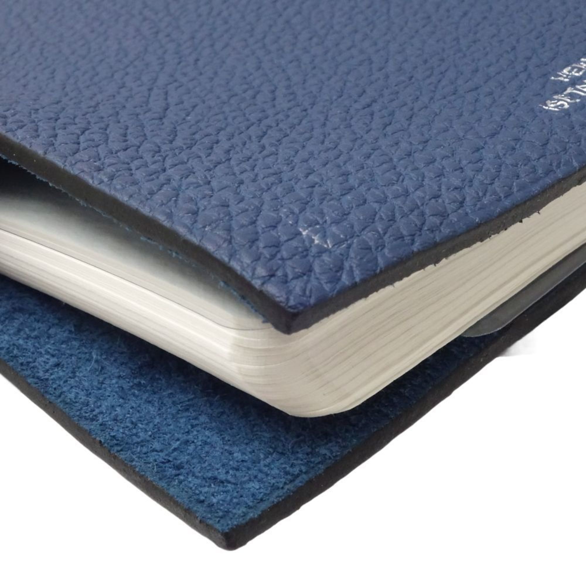 HERMES Ulysse PM Notebook Taurillon Clemence Blue de Malte 180275