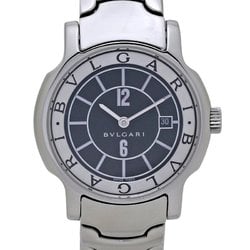 BVLGARI Bvlgari Solo Tempo ST29BSSD ST29S Crown Late Model Stainless Steel Ladies 130103 Watch