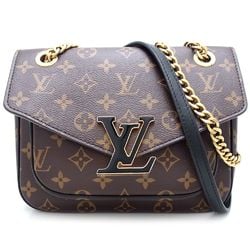 LOUIS VUITTON Monogram Passy M45592 Shoulder Bag Brown 351055