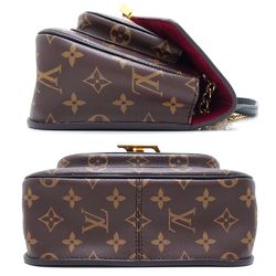 LOUIS VUITTON Monogram Passy M45592 Shoulder Bag Brown 351055