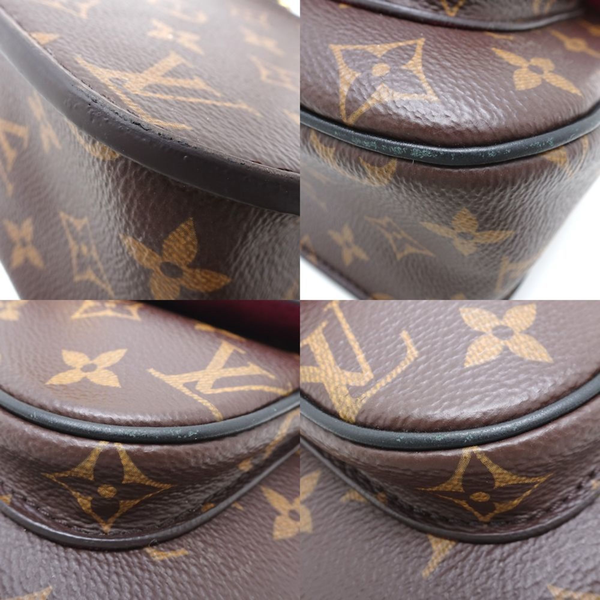 LOUIS VUITTON Monogram Passy M45592 Shoulder Bag Brown 351055