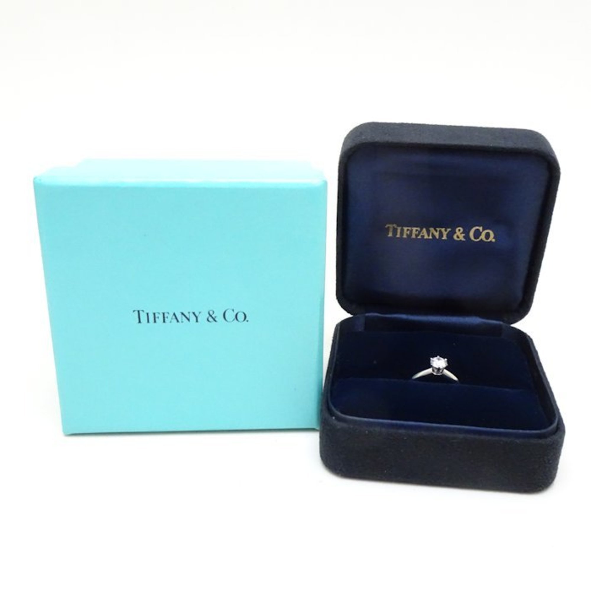 TIFFANY&Co. Tiffany Solitaire Ring Single Diamond 0.56ct Pt950 Platinum 291435