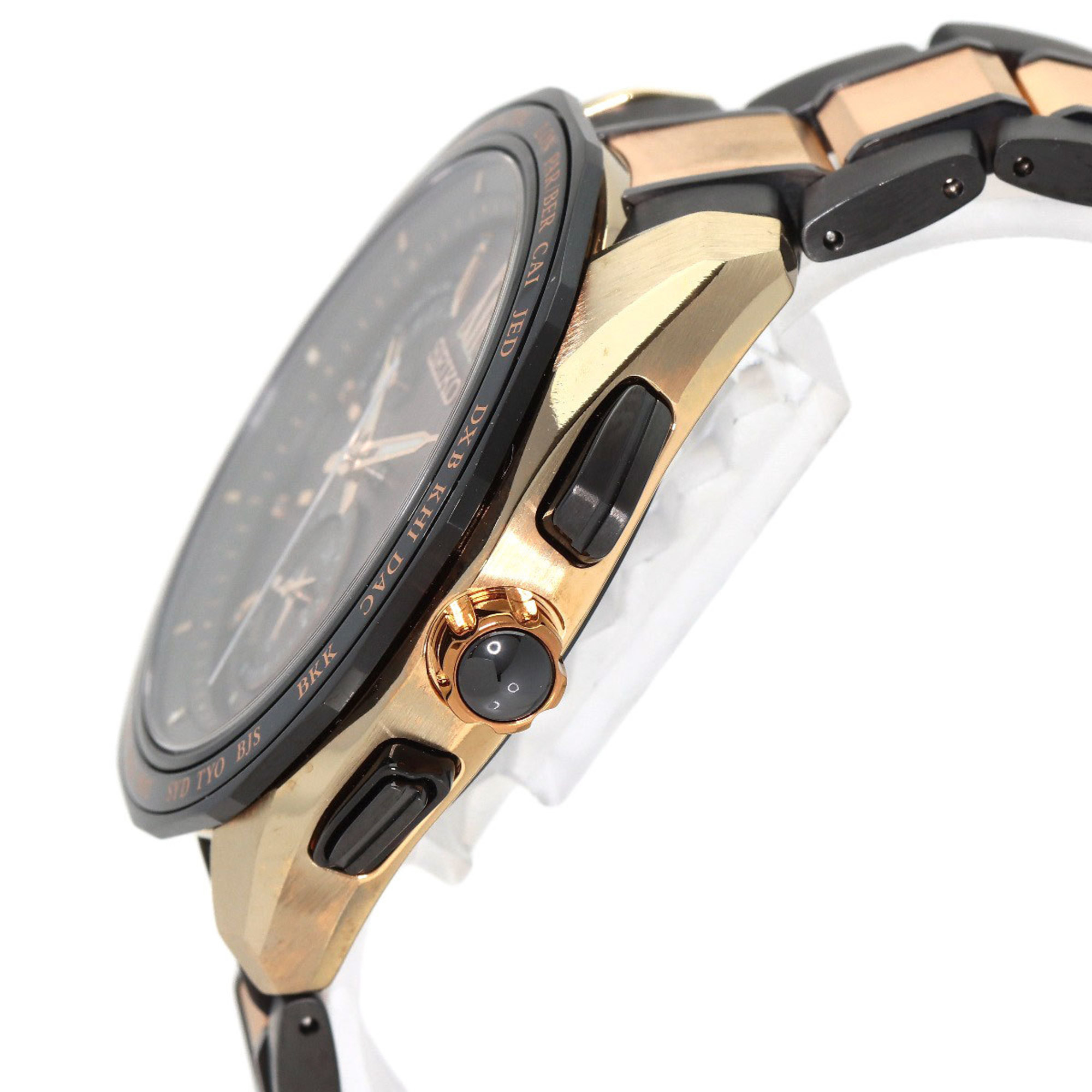 Seiko SAGA254 8B63-0AR0 Brightz Flight Expert 800 Limited Watch Titanium Ceramic Men's SEIKO